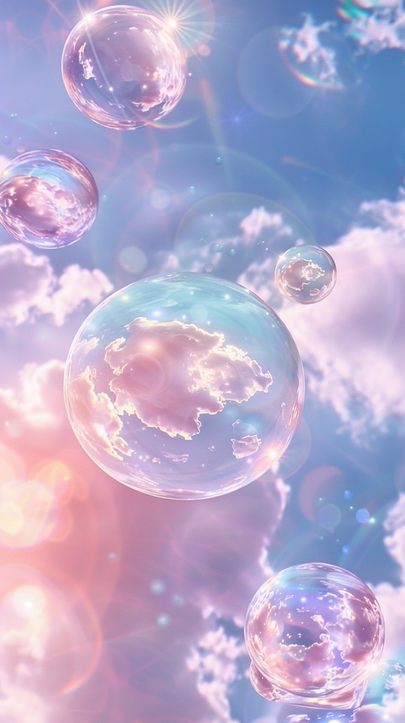 Pastel Bubble Sky