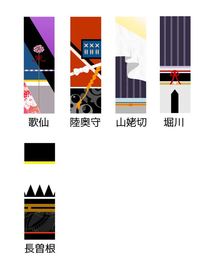 【刀剣乱舞】アクリルストラップ