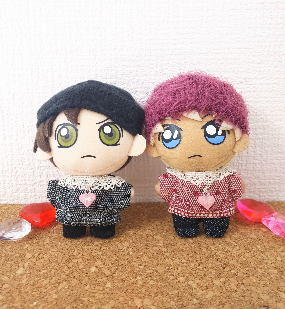 ぬい用ハートネックレス