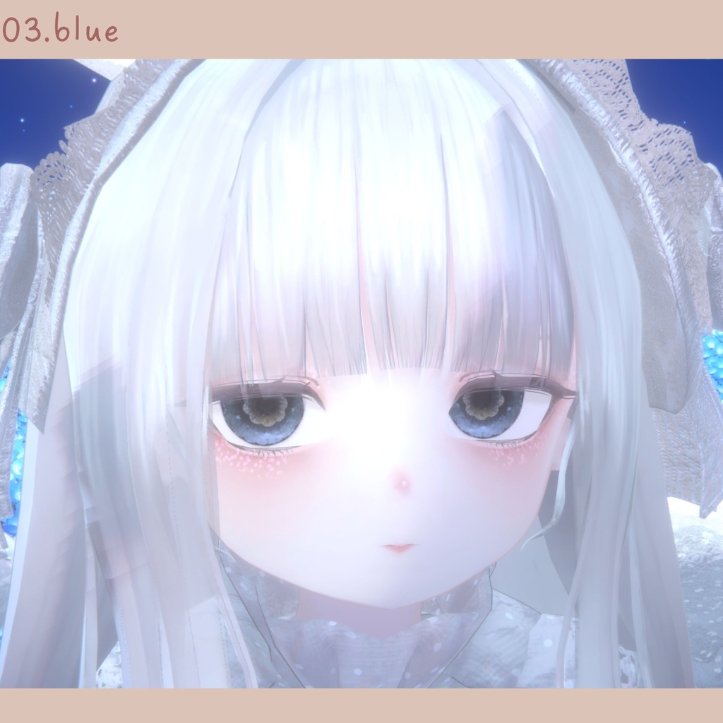 セール中!【Marycia&白雪天使対応】Noir LaceEyes&doll make up
