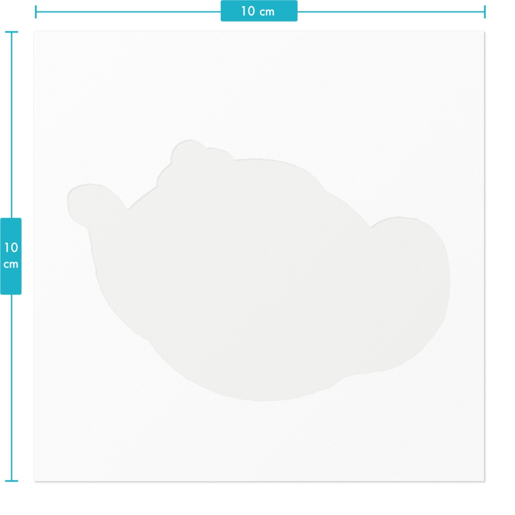 カモミール ステッカー(ティーポット)