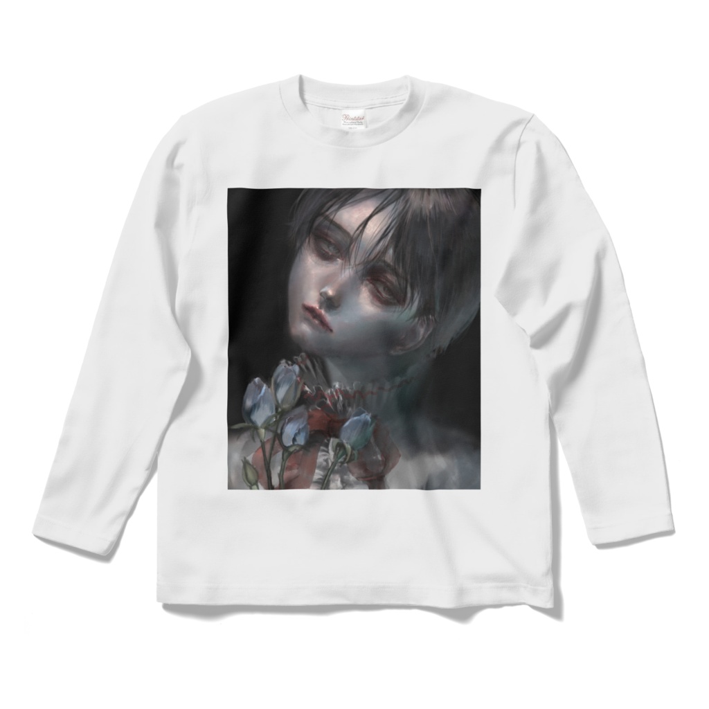 「青薔薇」ロングスリーブTシャツ
