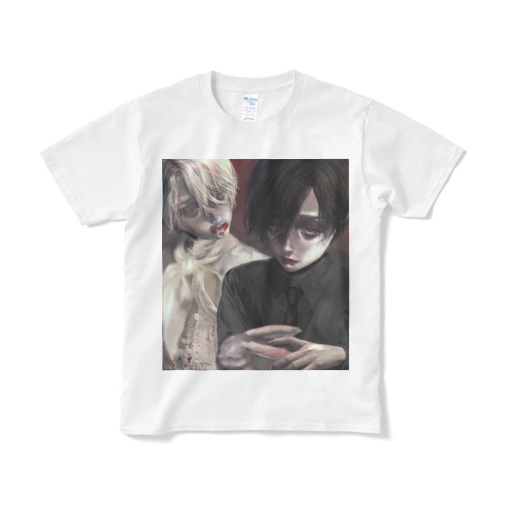 「VAMPIRE」Tシャツ短納期白&黒