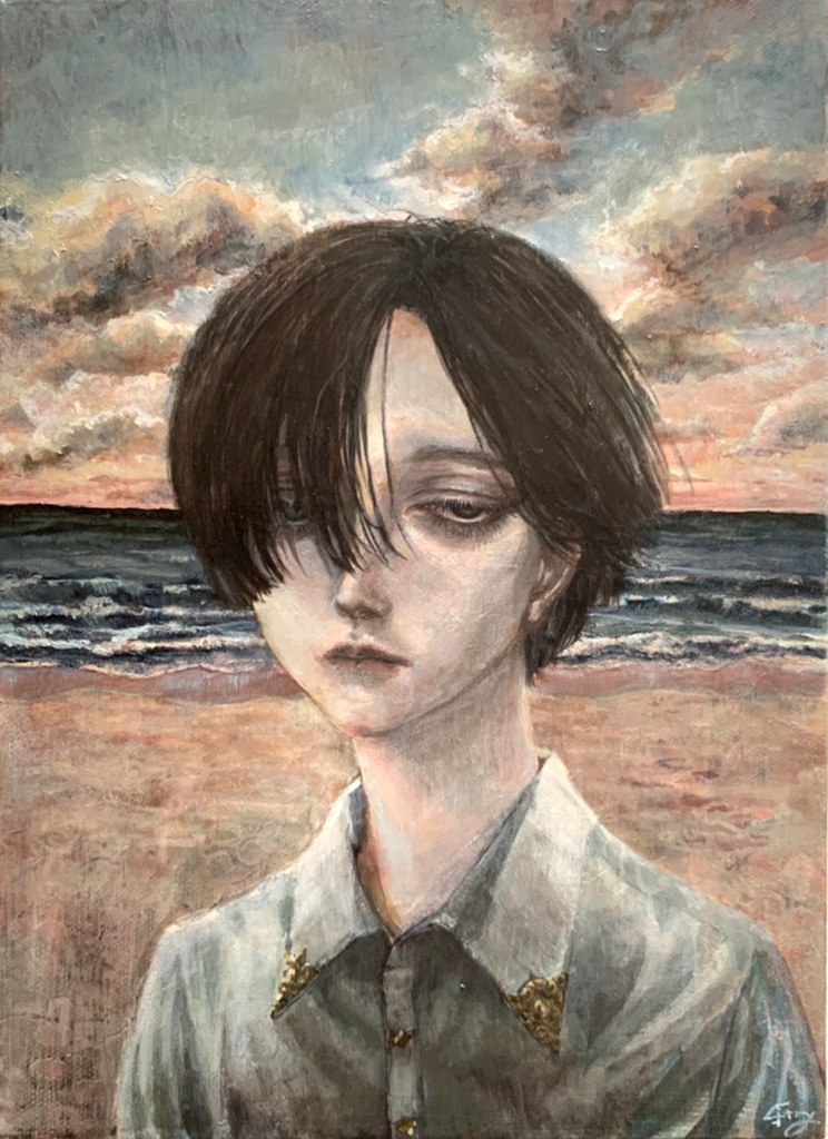 「beach」原画