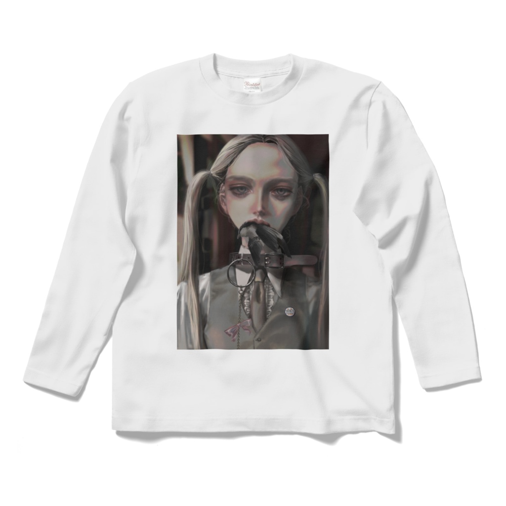 「20,5,15」ロングスリープTシャツ白＆黒