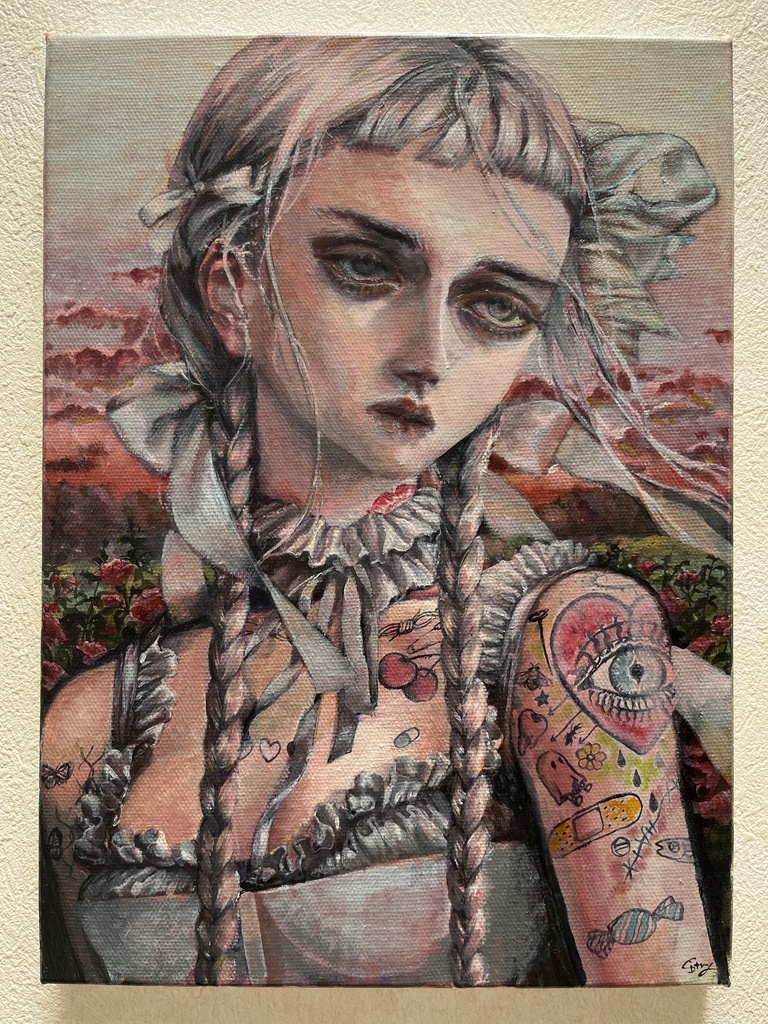 「あなたに従うがごとく」原画