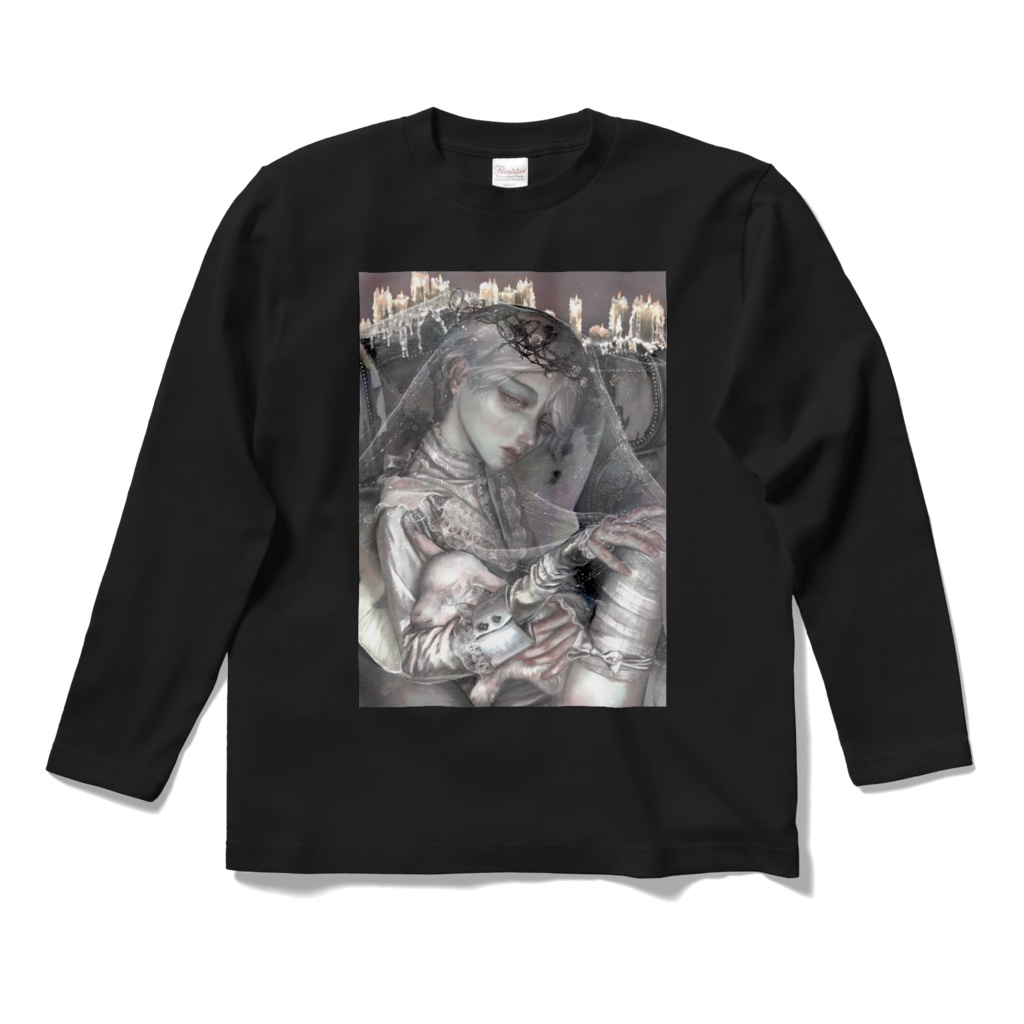 「灰色の夢」ロングスリーブTシャツ白＆黒