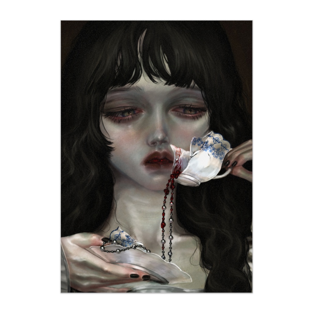 「ティーカップ」ポスター