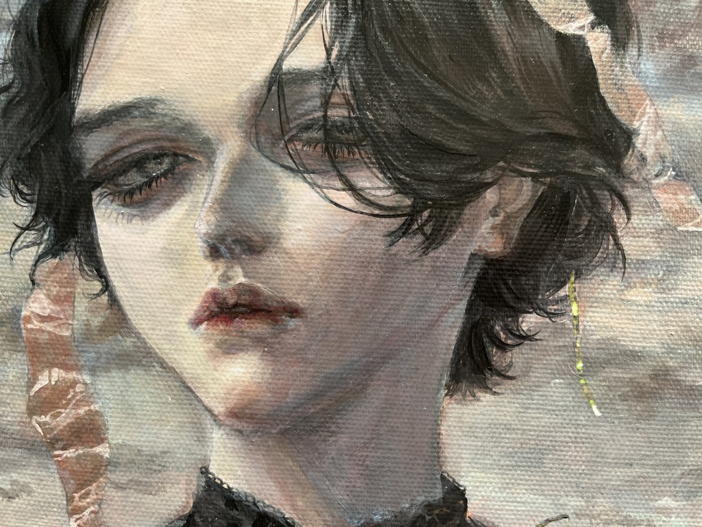 「楽しめた?」原画