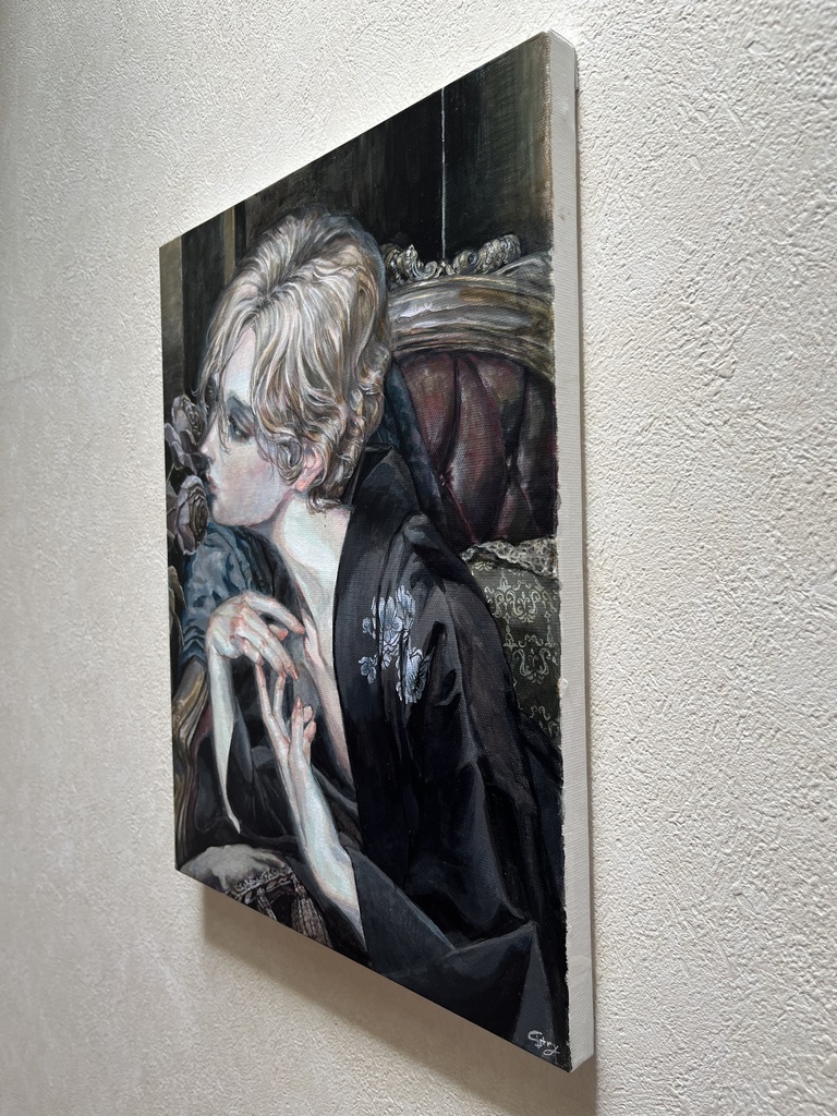 「暗夜の夢路」原画