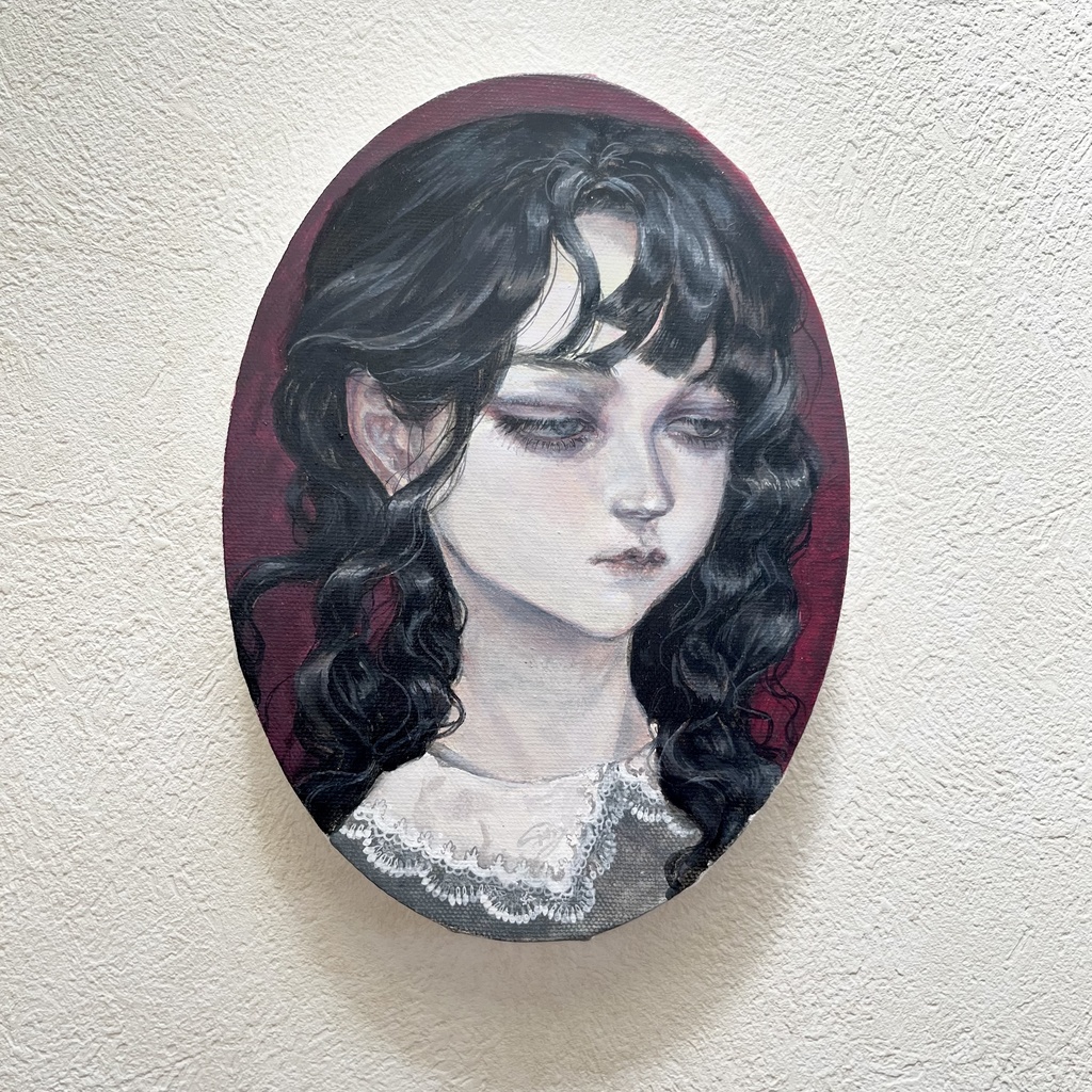 「女子生徒X」原画