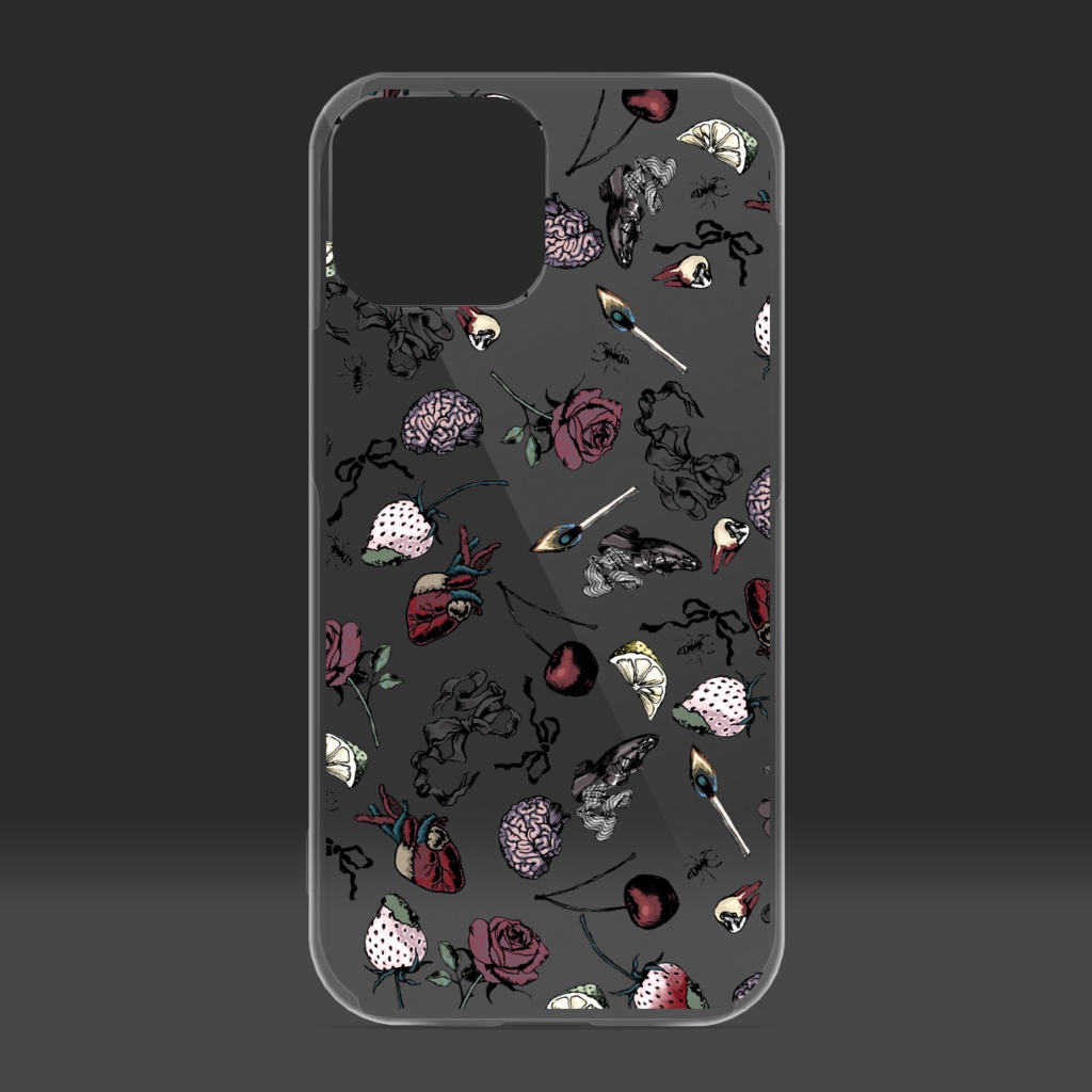 「苦手の誘惑」クリアiPhoneケース