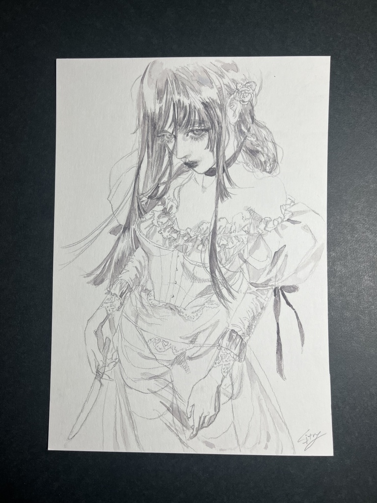 ドローイングGirlA