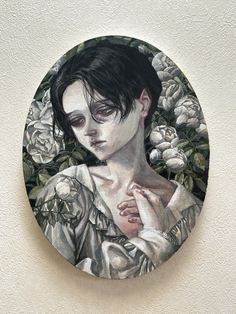 ｢白い薔薇｣原画
