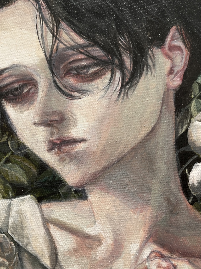 「白い薔薇」原画