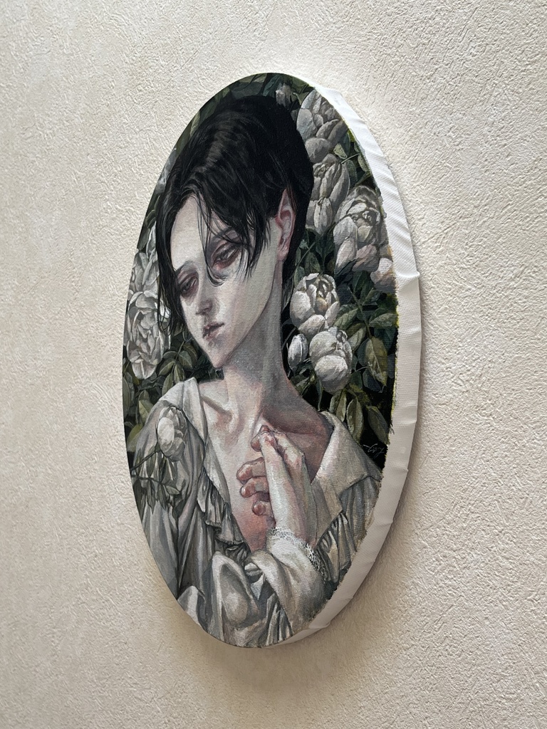 「白い薔薇」原画