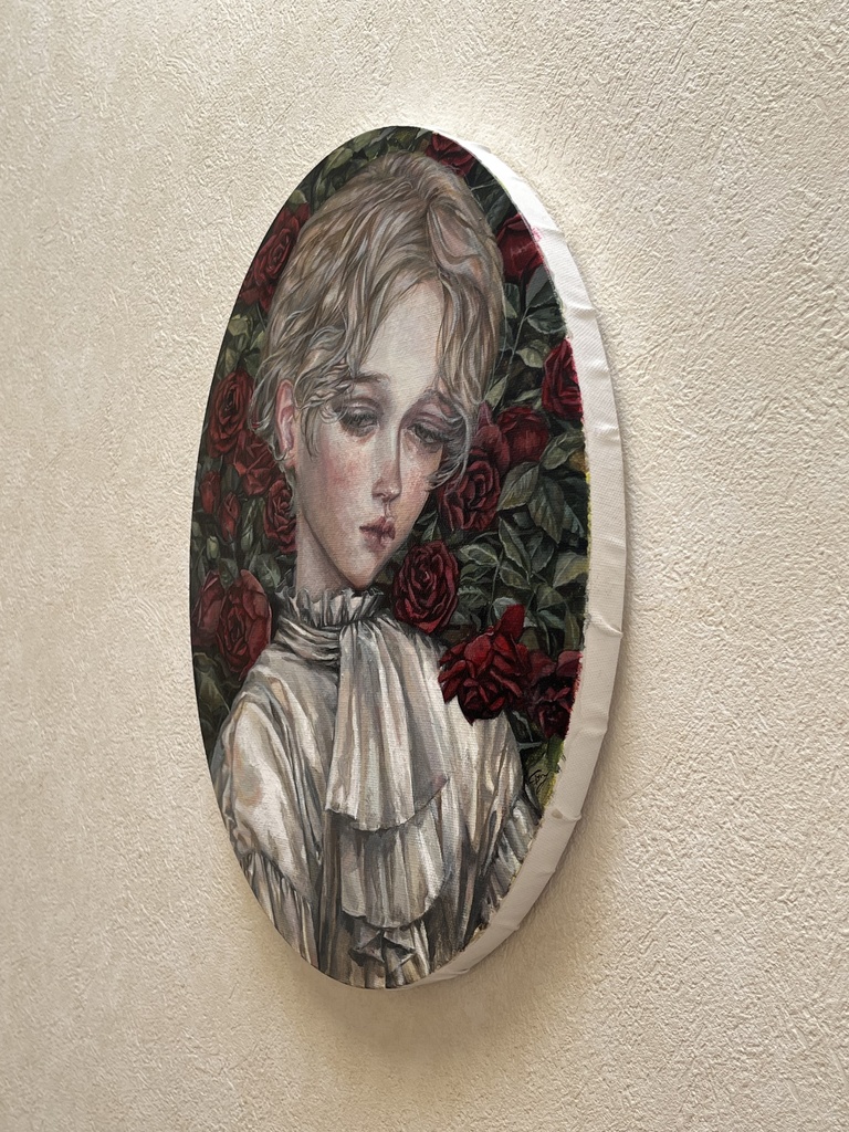 「赤い薔薇」原画