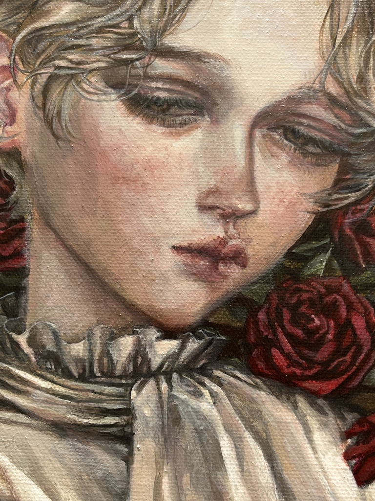 「赤い薔薇」原画