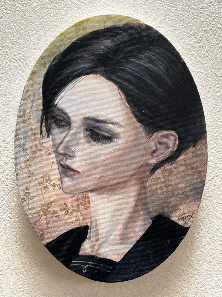 「男子生徒」原画