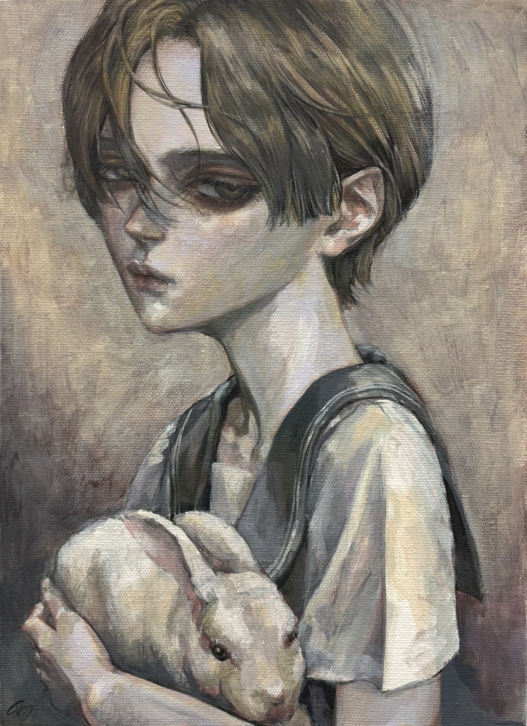 「実現せぬ空想」原画