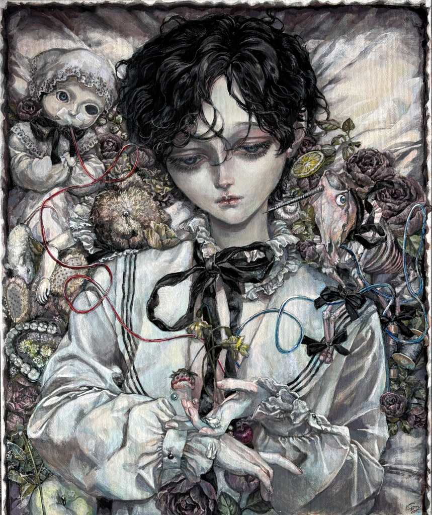 「影の埋葬」原画