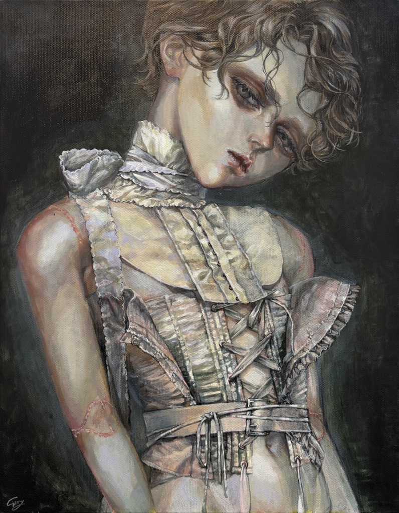 「幻影の拘束」原画