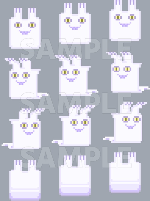 【PictSQUARE用】おばけふろしきアバター