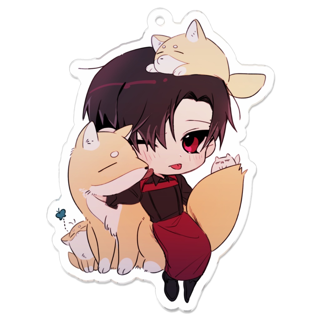 B×Sアニマルと一緒♪アクリルキーホルダー