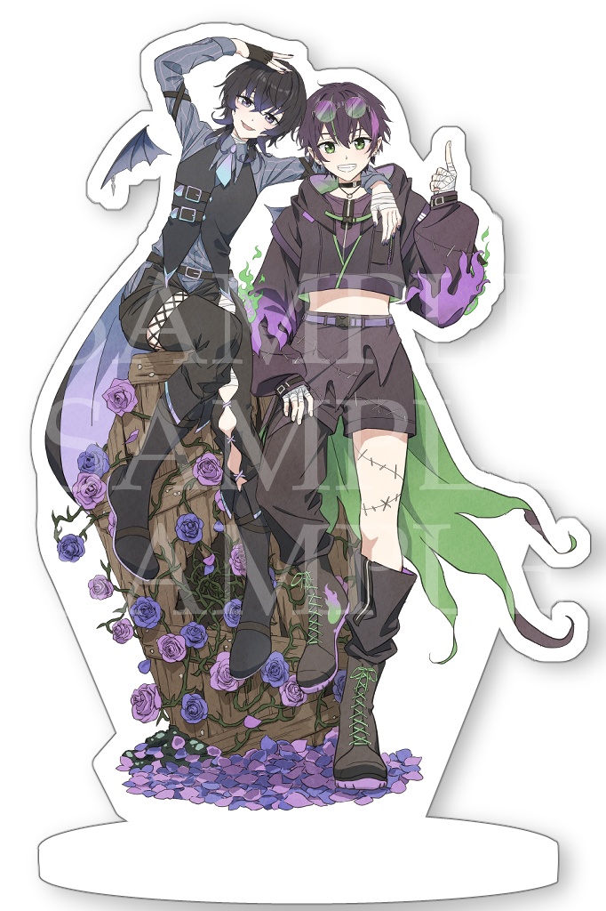 【noctUrnαl1周年記念】アクリルスタンド【受注生産】