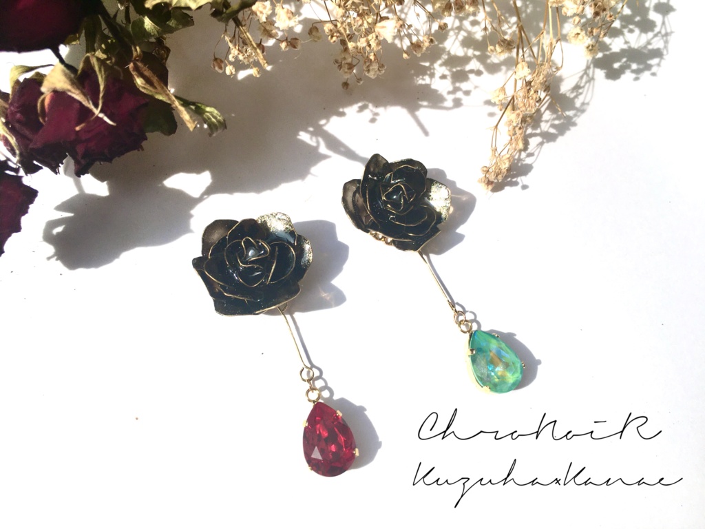 【非公式】ChroNoiRイメージイヤリング【にじさんじ】