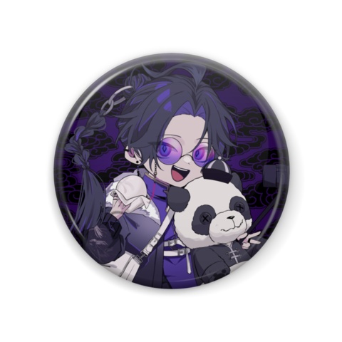 缶バッジ （ミニキャラVer.）　2周年記念グッズ