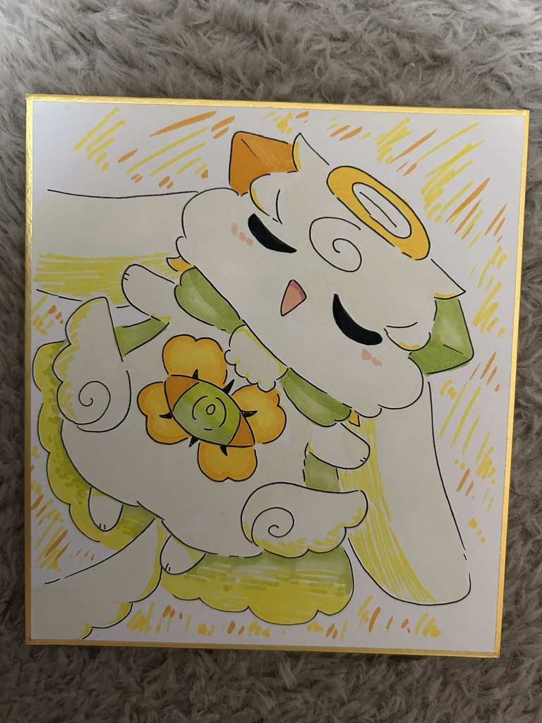 でびるコネクショん 色紙