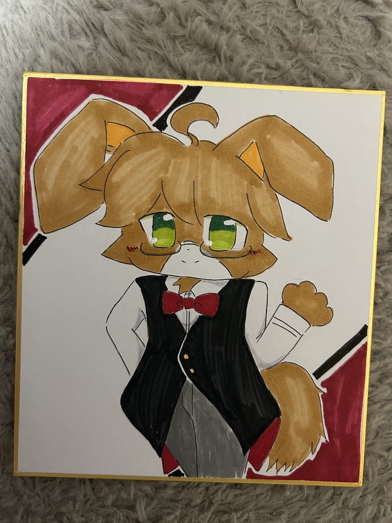 でびるコネクショん 色紙