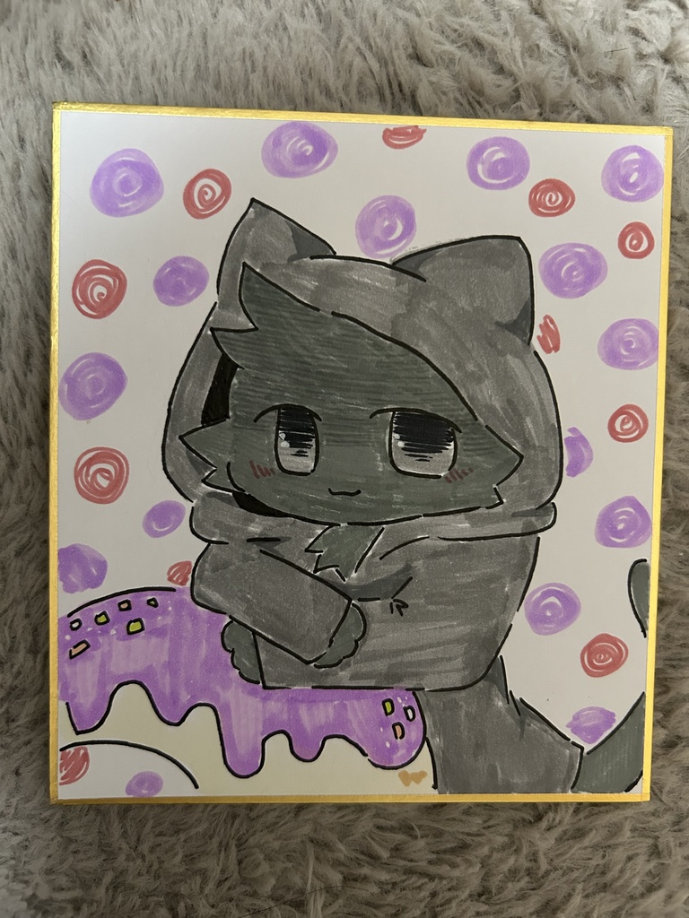 でびるコネクショん 色紙