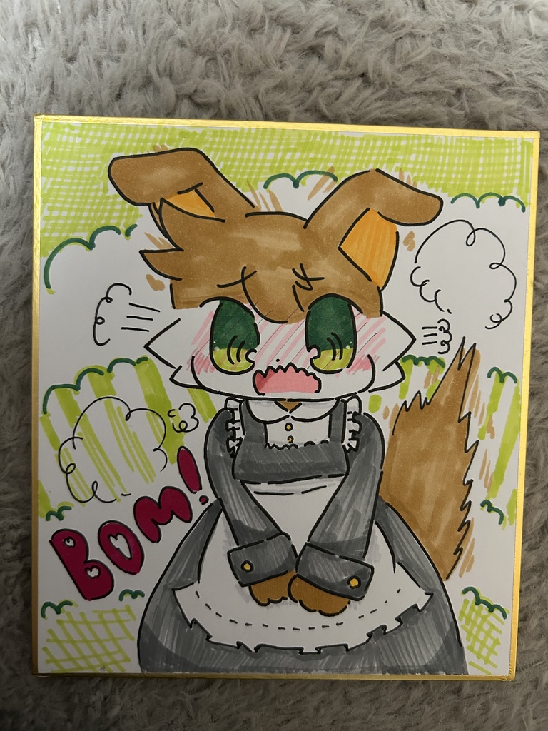 でびるコネクショん 色紙