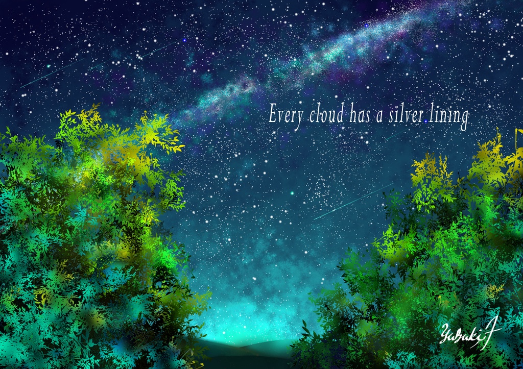 Every cloud has a silver lining