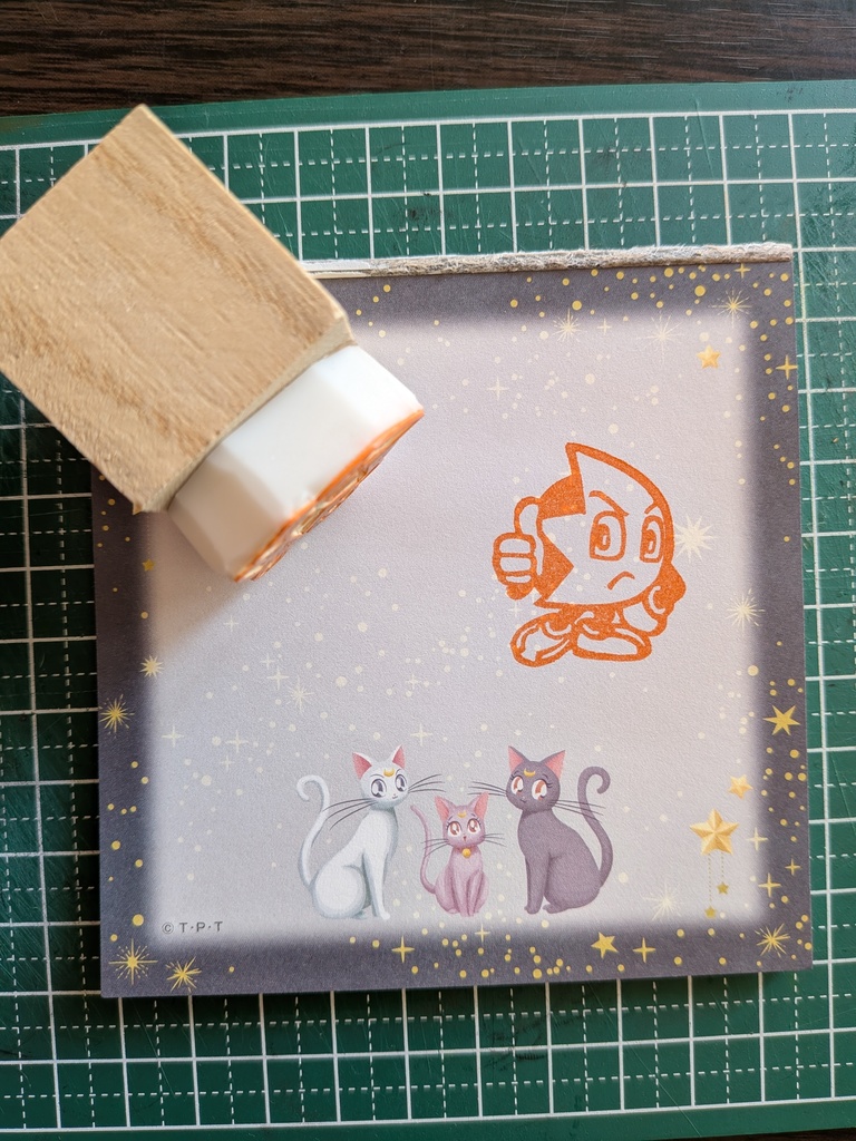 Ristar stamp (Thumbs up)  リスタースタンプ（ゴッド）