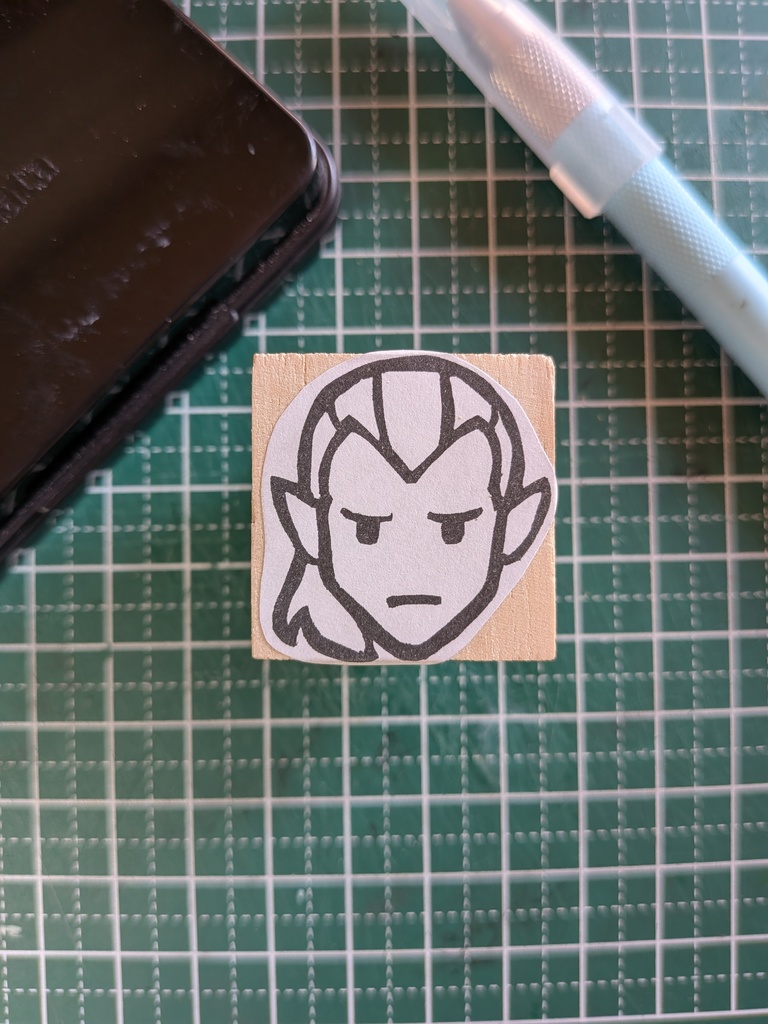 Magus stamp (Chrono Trigger) 魔王スタンプ（クロノトリガー）