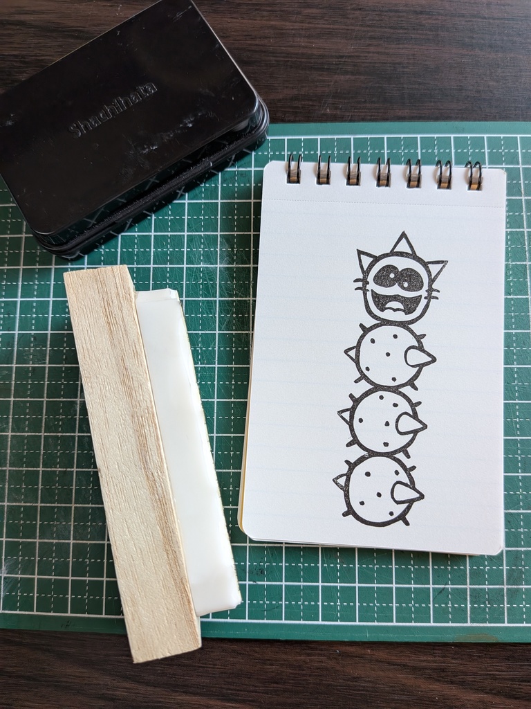 Paper Mario Pokey stamp ペーパーマリオＲＰＧ サンボスタンプ