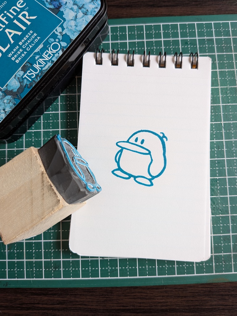 Paper Mario penguin stamp ペーパーマリオＲＰＧ ペンギンスタンプ