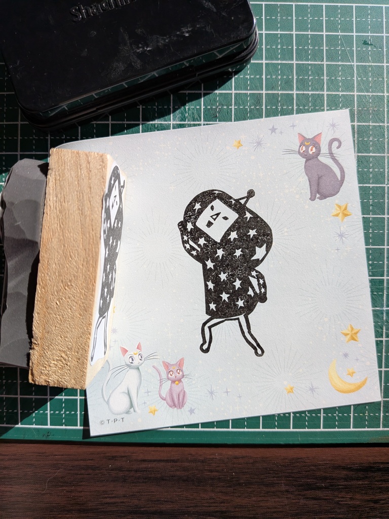 Katamari Dipp stamp 塊ディップスタンプ