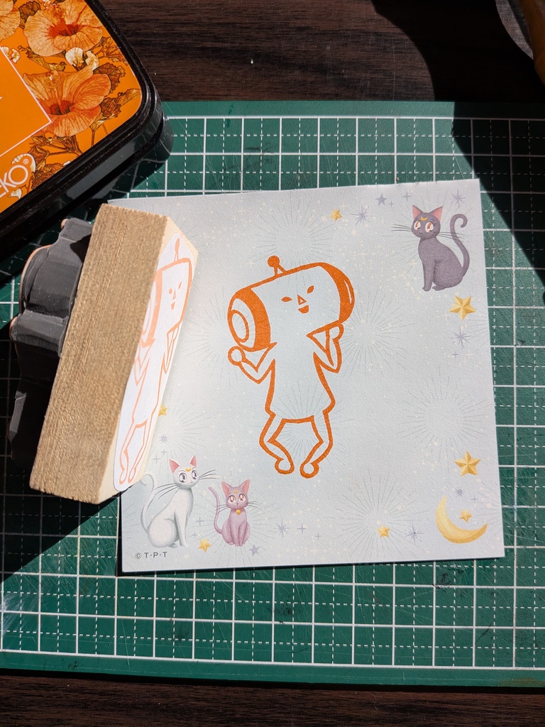 Katamari Lalala stamp 塊ラララスタンプ