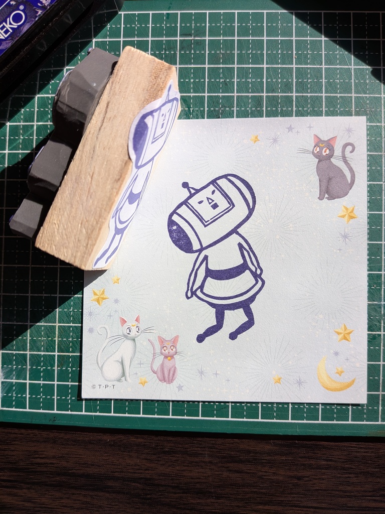 Katamari Velvet stamp 塊ベルベットスタンプ