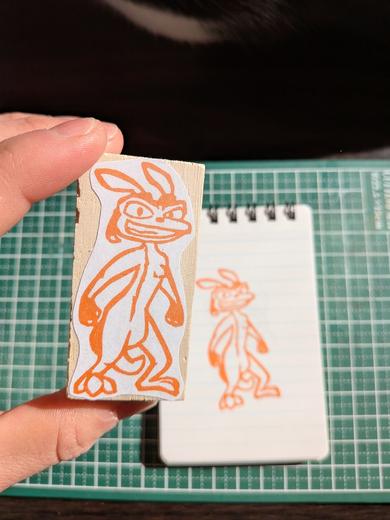 Daxter (Jak and Daxter) stamp ダクスタースタンプ