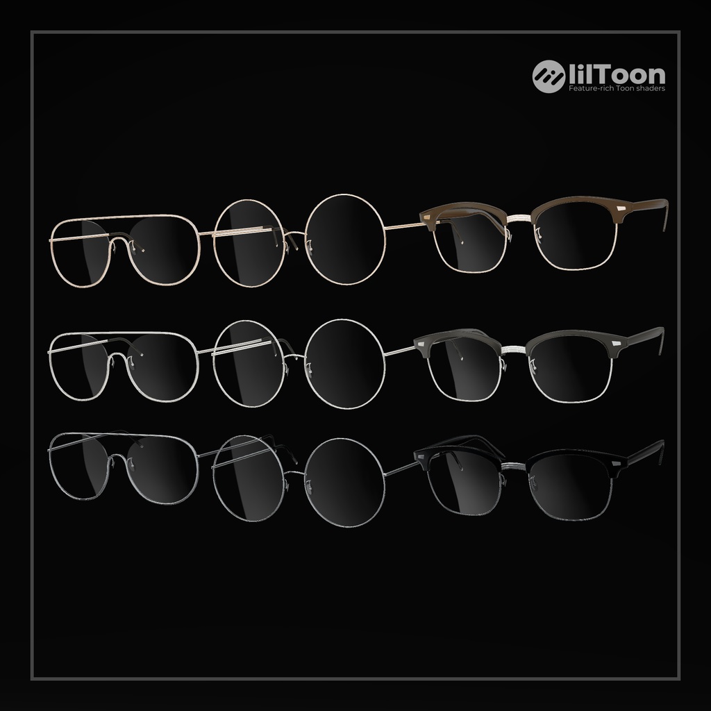 round glasses / 丸メガネ / EyewearSet