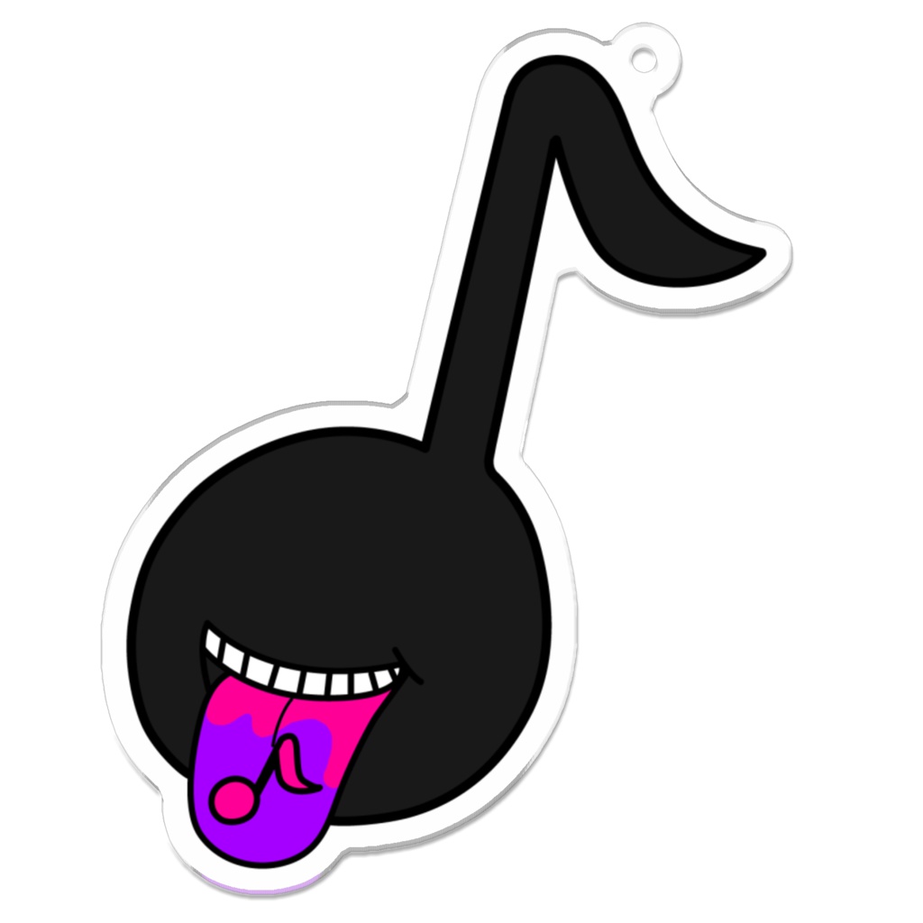 ポイズン音符(紫舌)