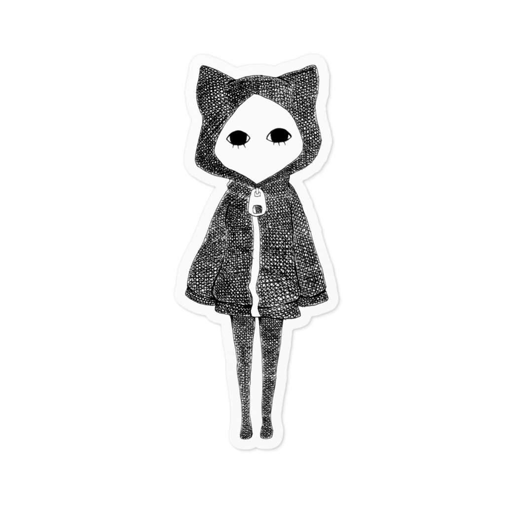 キズねこ ステッカー