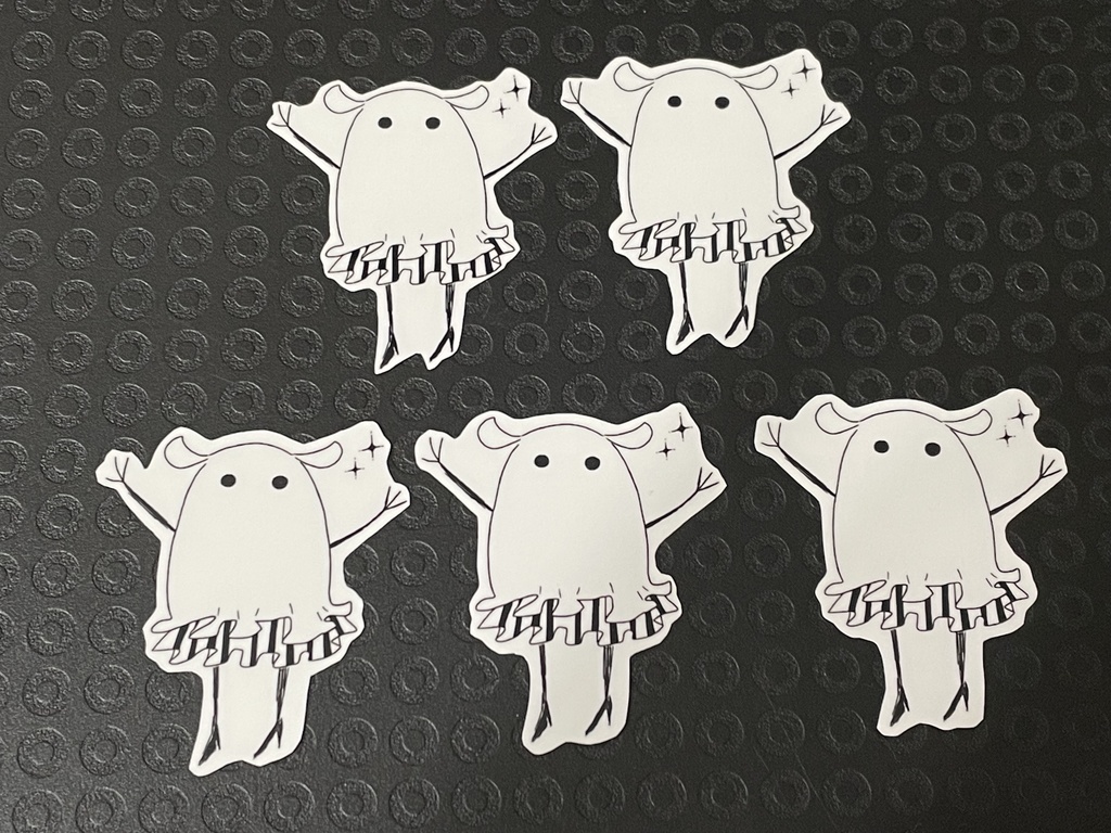 物欲ちゃん ミニステッカー