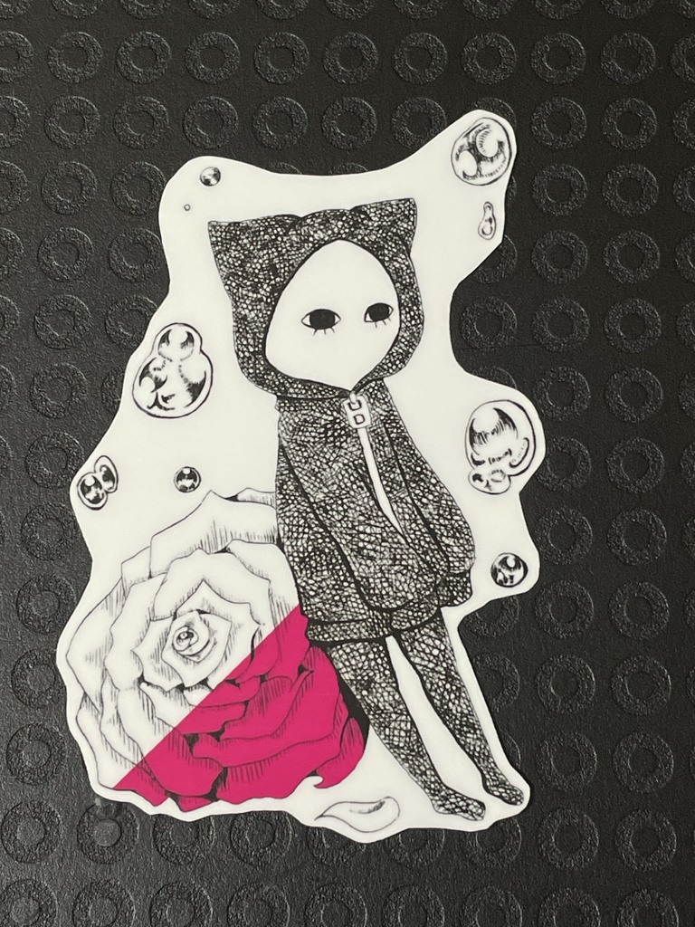 あなたが幸せならそれで。 キズねこ ピンク