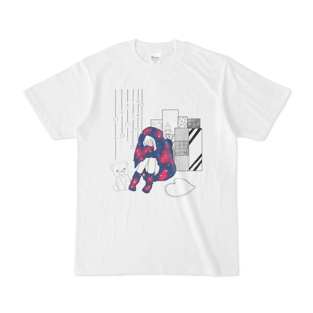 宇宙パーカー Tシャツ